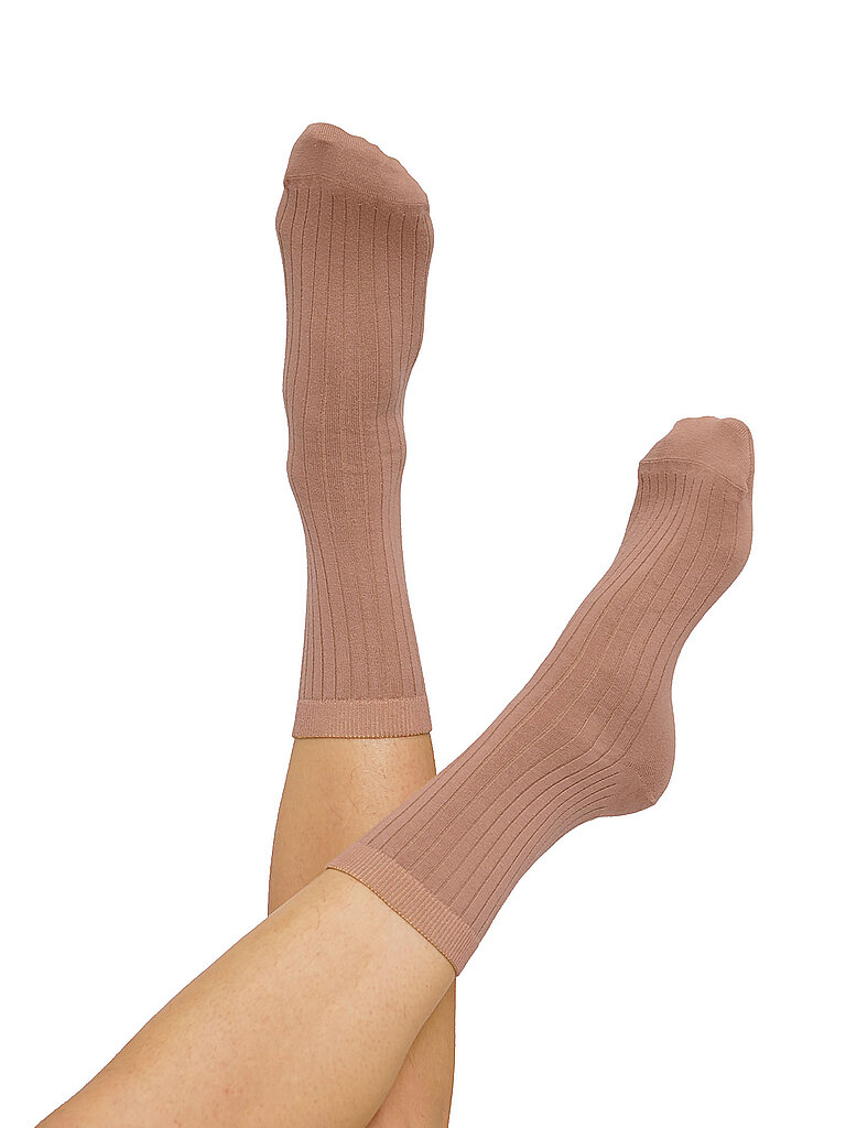 ORGANIC BASICS Socken 2er Pkg dusty rose rosa | 35-38